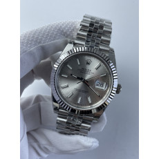 (준비완료/특급배송)NO.2347/VS공장 롤렉스 데이저스트 41미리 실버 바인덱스 쥬빌레 플루티드