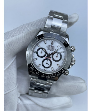 (반값할인이벤트) 초특급 갓성비 데이토나 스틸 세라믹베젤 화이트