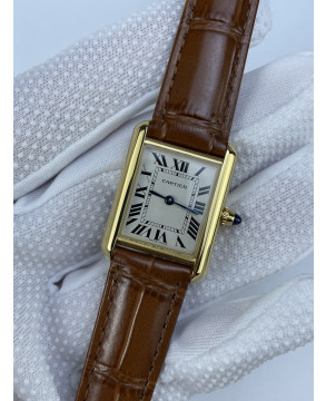 (준비완료/특급배송)NO.2960/ AF공장 까르띠에 탱크머스트 22미리 스몰사이즈 옐로우골드